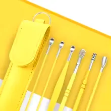 6-in-1 Ear Wax Removal and Cleaning Tools - Safe & Effective Ear Wax Removal Kit - Comprehensive Ear Hygiene Tool Set