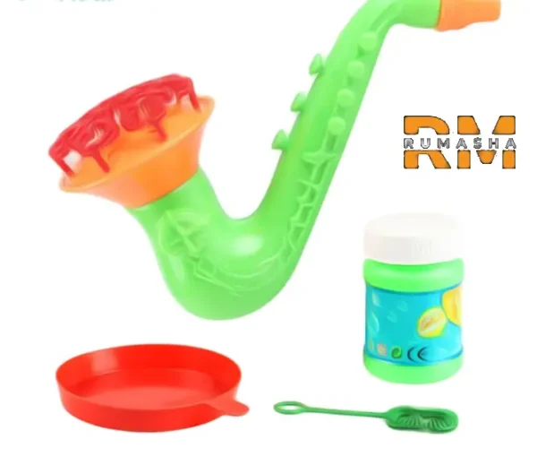 Giant Bubbles, Tiny Hands! Ready to Bubble Right Out of the Box! Head Instrument Bubble Blower - Image 2