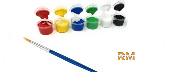 Tiny Hands, Big Ideas! 6 Colorful Acrylics + 1 Brush for Kids (Random Paint Boxes) A Rainbow of Fun! - Image 3