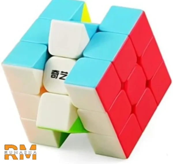 QY Toys Warrior5 SpeedCube 3x3! Sharpen Focus, Reactions, Stickerless. Builds Concentration - Image 4