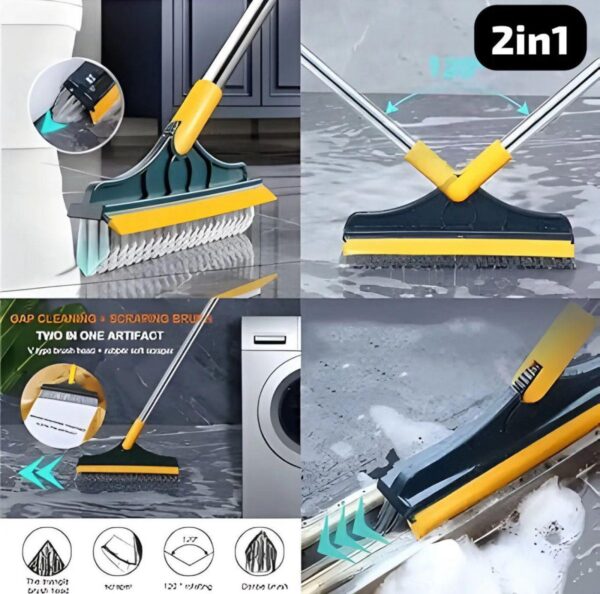 Viper Brush 2-In-1 Cleaning Scrub Brush